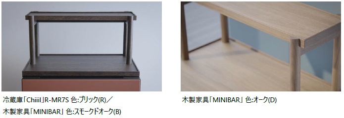 [摜]()①ɁuChiiilvR-MR7S F:ubN(R)^ؐƋuMINIBARv F:X[NhI[N(B)A(E)ؐƋuMINIBARv F:I[N(D)