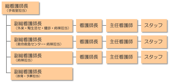 看護局組織図