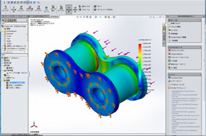 }F݌v CAEc[ SOLIDWORKS Simulation