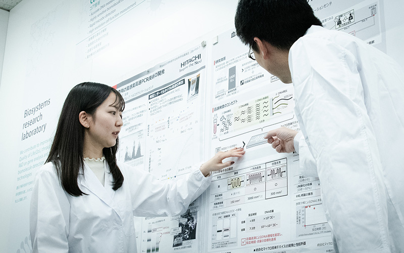 幅広い研究領域、多様なバックグラウンドを持つ研究者仲間が日立の魅力 イメージ2