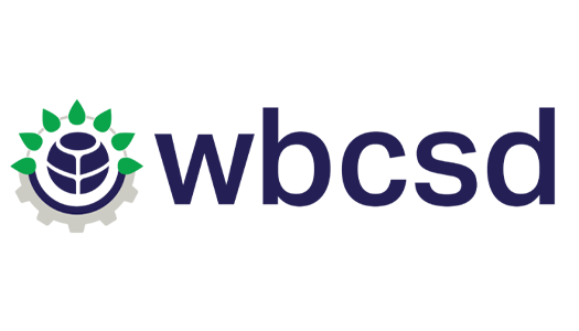 ロゴ：持続可能な発展のための世界経済人会議（WBCSD）