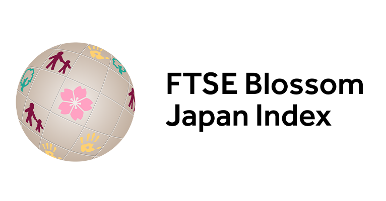 ロゴ：FTSE Blossom Japan Index