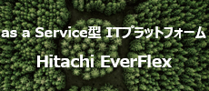 日立のハイブリットクラウド EverFlex from Hitachi Webサイトへ